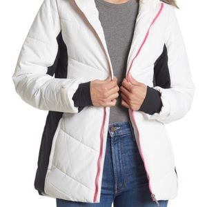 NWT | SPYDER Wren Faux Fur Hooded Coat | sz L